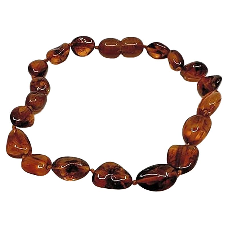 Made by Nature - Premium Amber Adult Bracelet - Caramel Beans