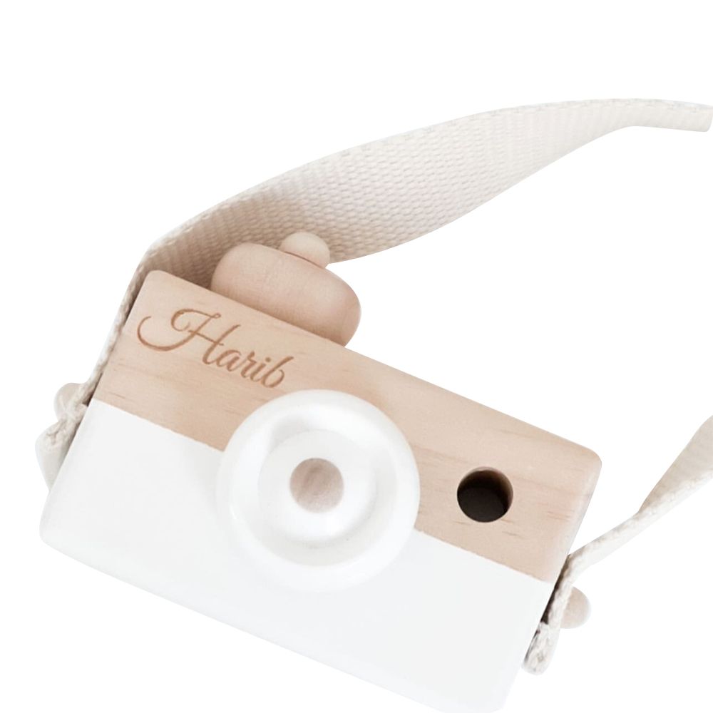 Mommy's Charms - Personalized Wooden Camera Toy