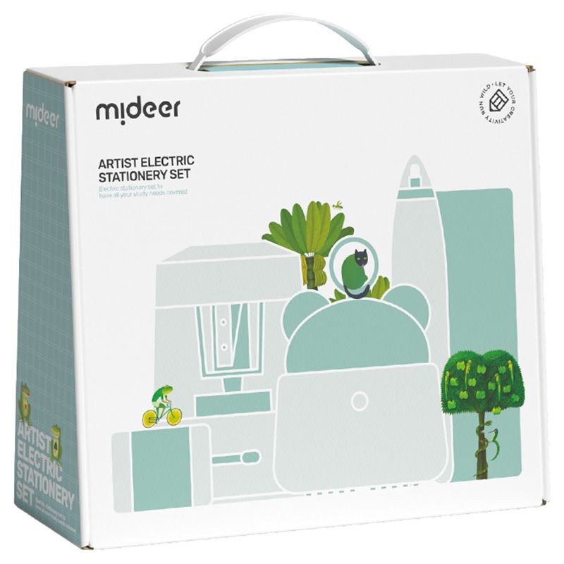 Mideer - Electric Stationery Set - Sage Green