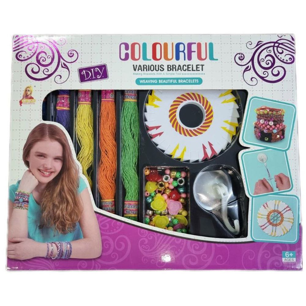 Jawda - Colourful DIY Beading Set - 10 Pcs