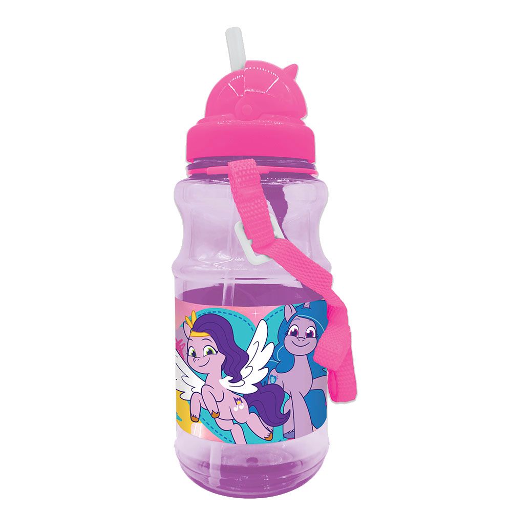 My Little Pony - Transparent Water Bottle With Strap - 500 ml