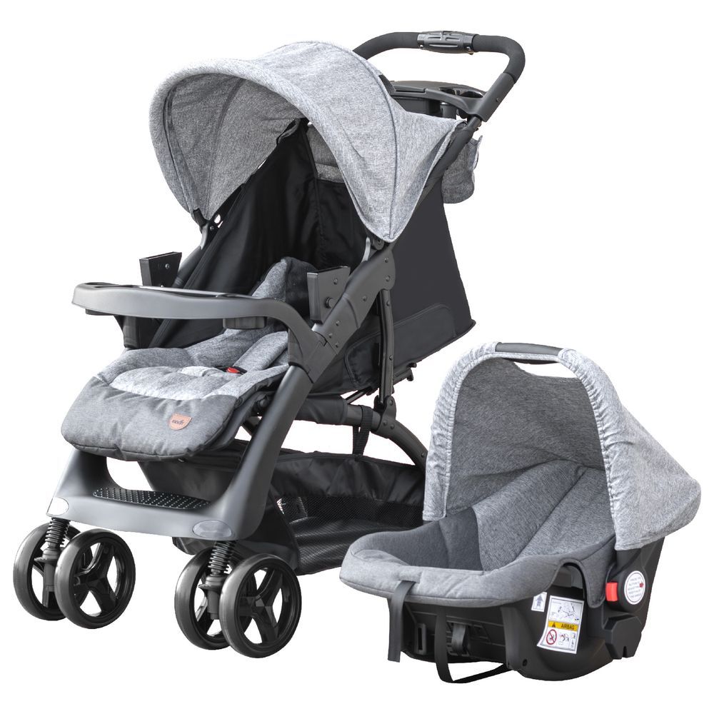 Moon - Aria Baby Stroller 2-in-1 Travel System - Dark Grey