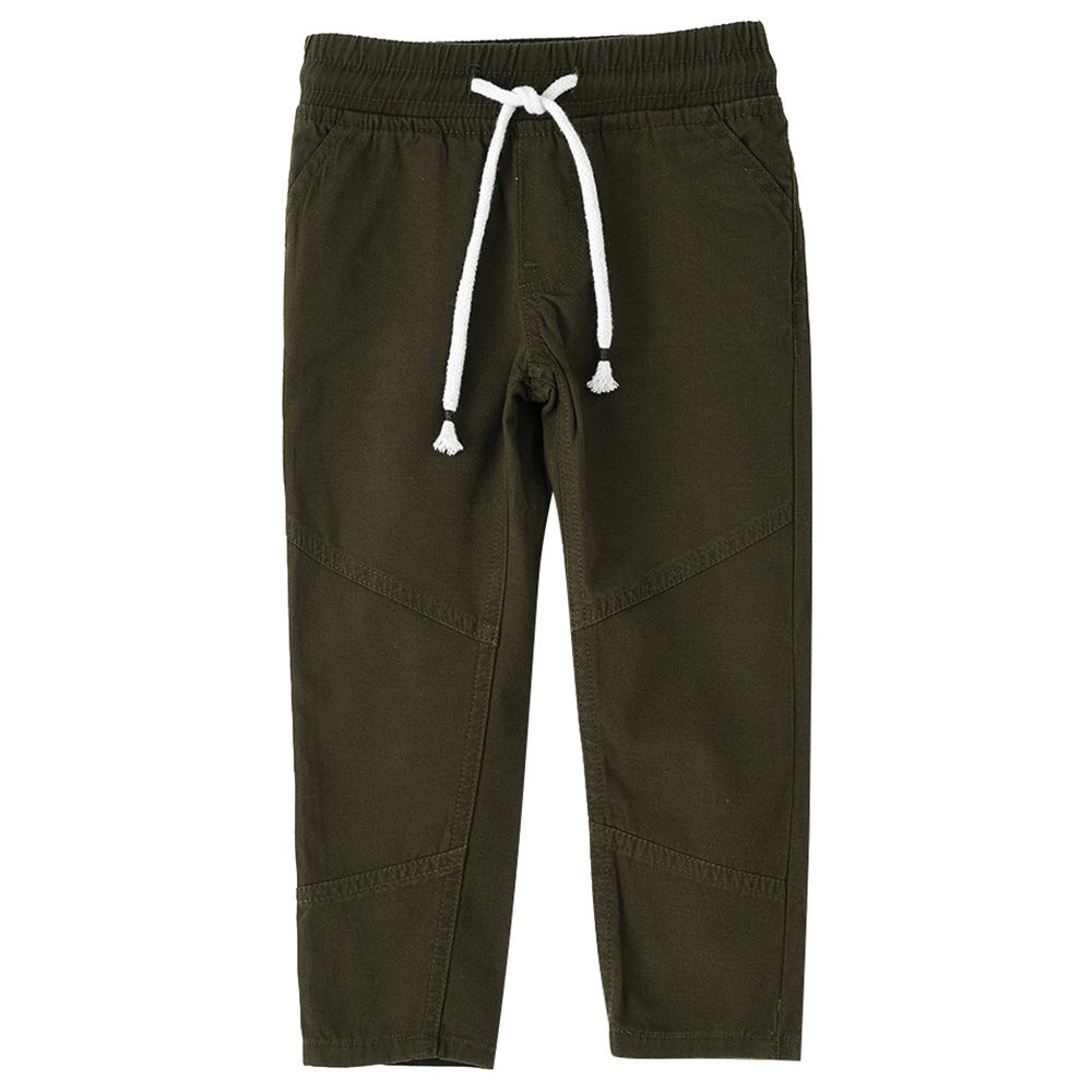 Jam - Woven Solid Trousers - Green