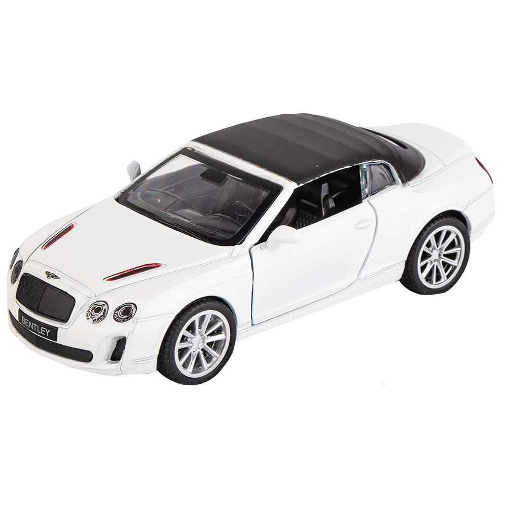 Msz - 1/32 Bentley Continental Super Sports Isr Car Die-Cast Replica - White