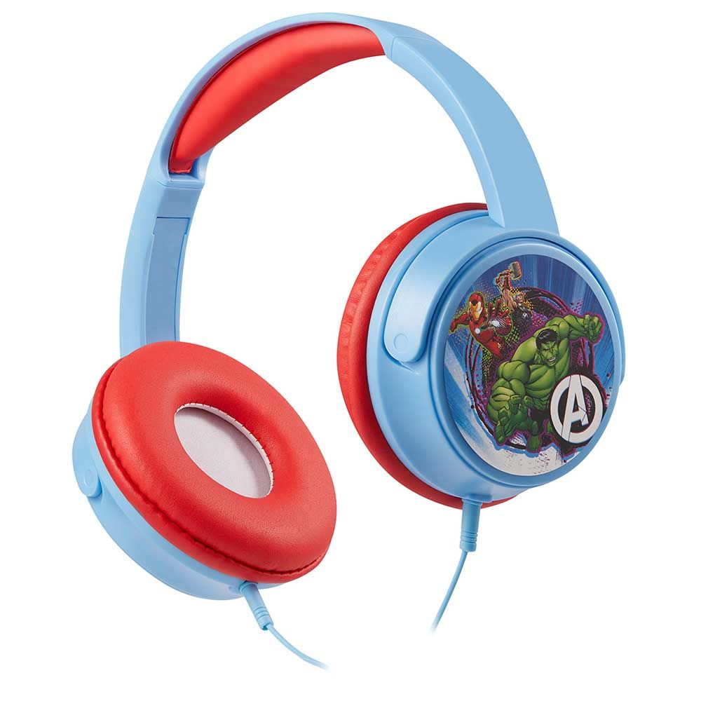 Volkano - Marvel Avengers Stereo Headphones With Padded Ear Cups And 5 Stickers