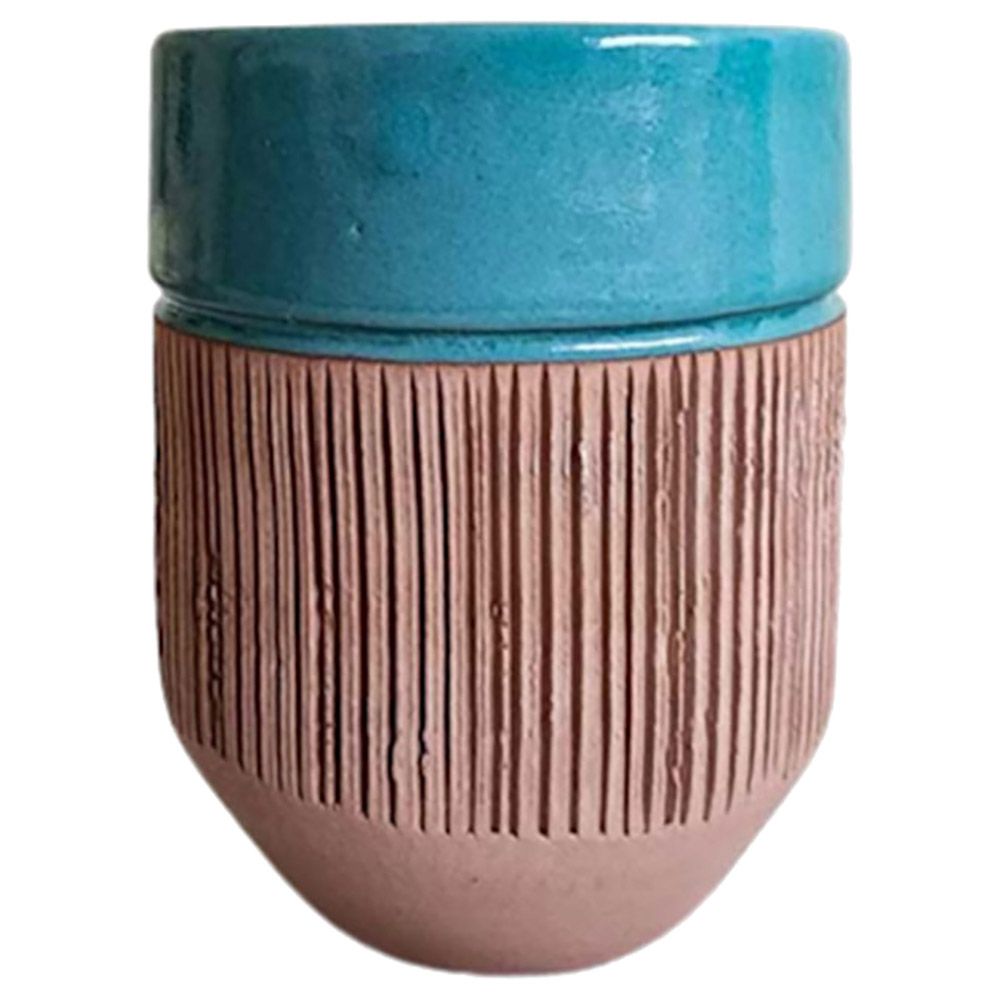 Aiida - Pottery Cup - Blue