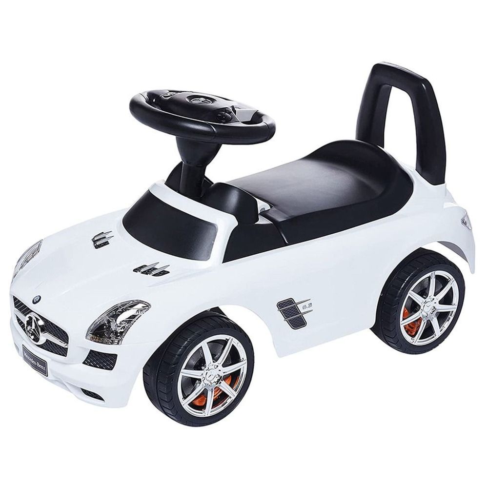 Myts - Licensed Mercedes Model Kids Push Car - White