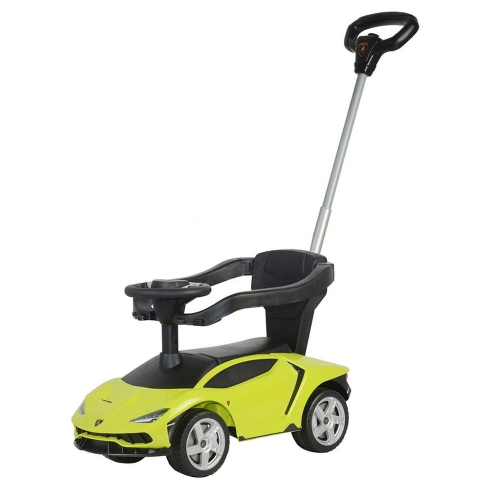 Myts - Licensed Lamborghini Kids Push Car With Handle - Green