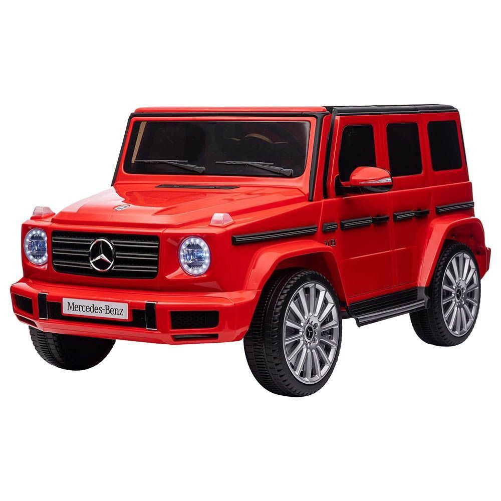 Myts - Little Luxury Benz G500 Kids Ride-On Car - Red - 12 V