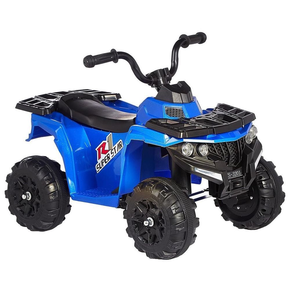 Myts - Mini ATV Boys Ride-On Quad Bikes - Blue - 6 V