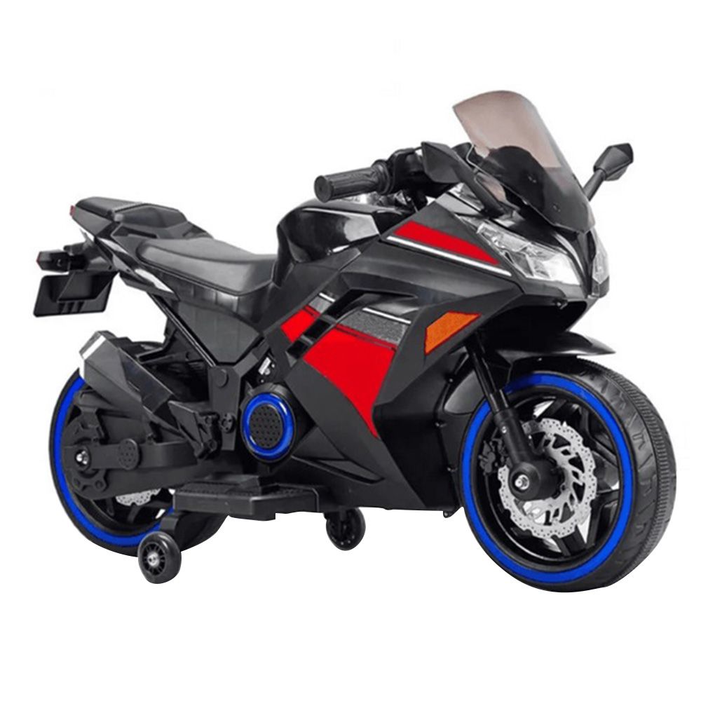 Myts - Sky Electric Kids Ride-On Motorbike - Black - 12 V