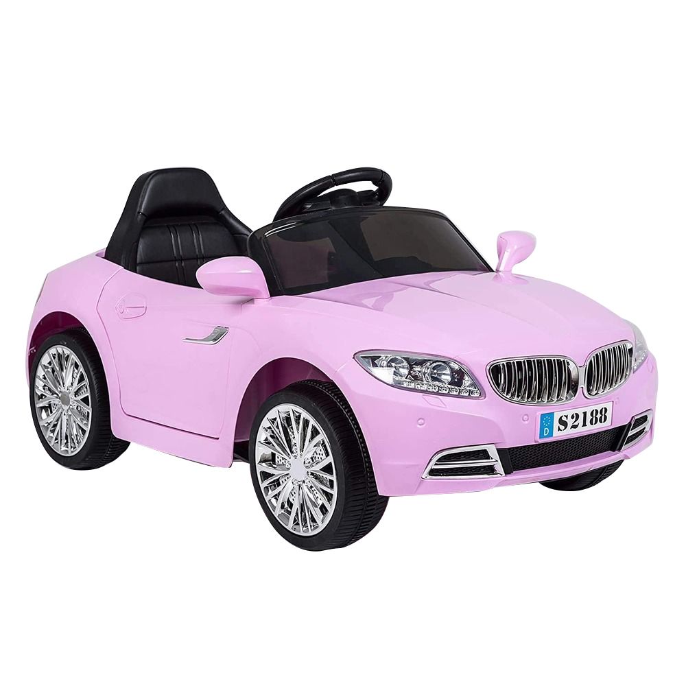 Myts - Stylish BMW Coupe Style Electric Ride-On Car - Pink - 6 V