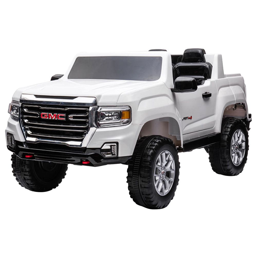 Myts - 12V GMC Licensed Rideon Canyon AT4 Truck - White