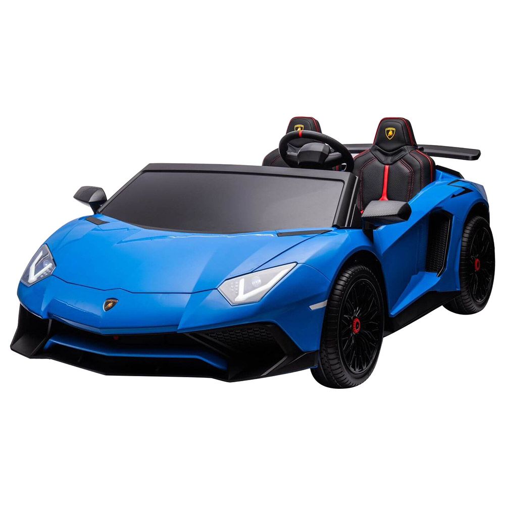 Myts - 24V Lamborghini 2 Seater Aventador Electric Car - Blue