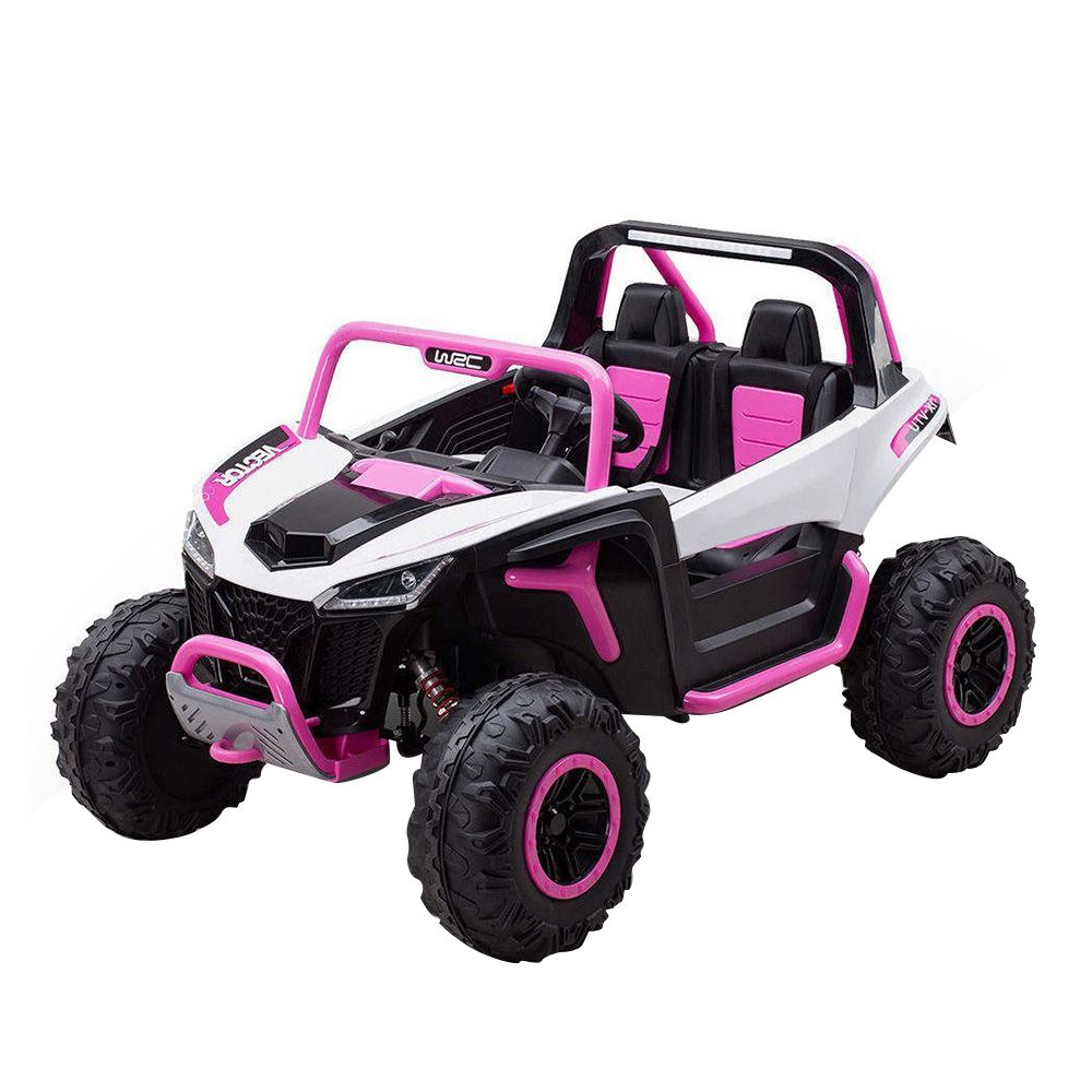 Myts - Super Hawk UTV Girls Ride-On Jeep - Pink - 12 V