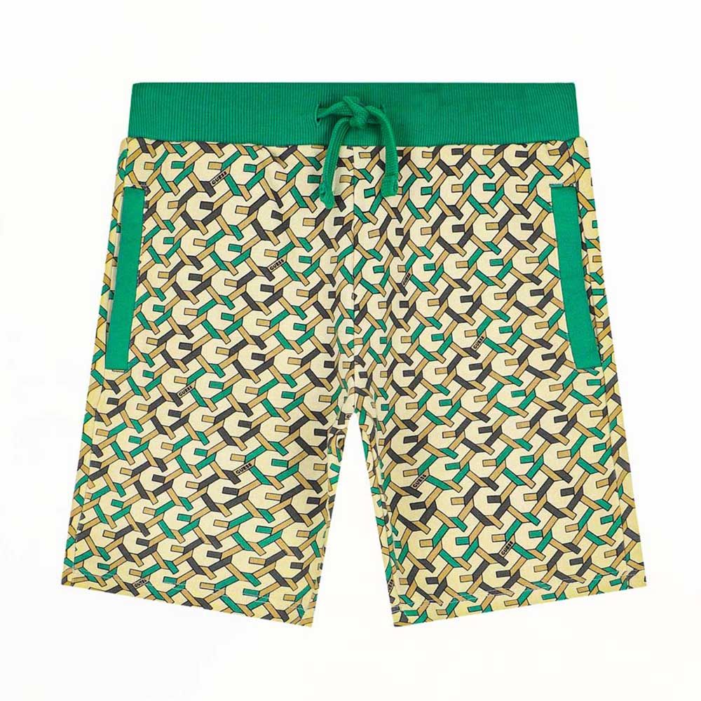 Guess - Boy's Active Printed Shorts - Guess Tribe