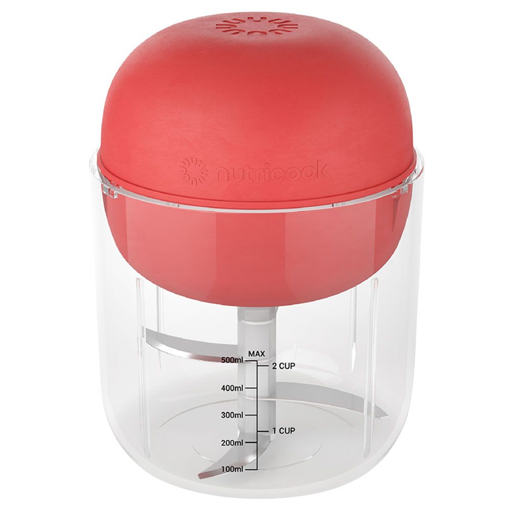 Nutricook - Choppi Cordless Rechargeable Chopper - Red