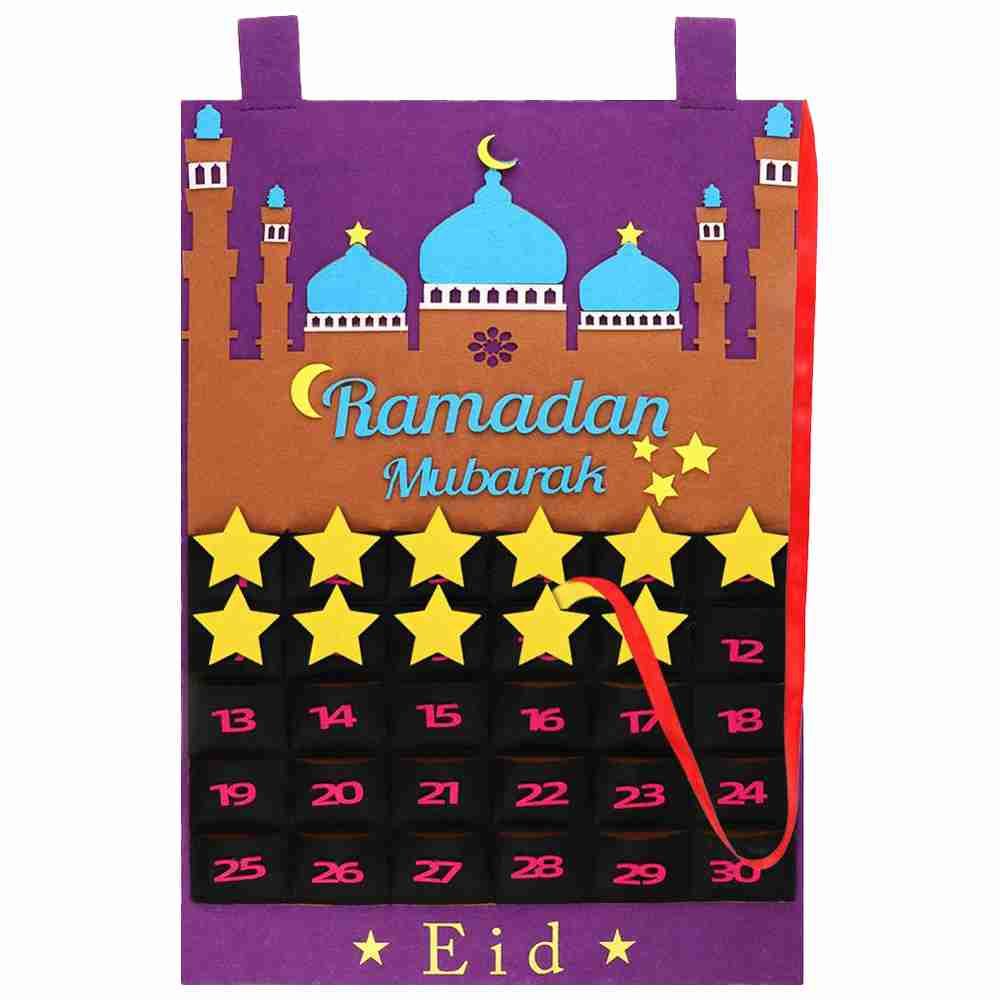 Hilalful - Count Down Ramadan Calendar - Purple