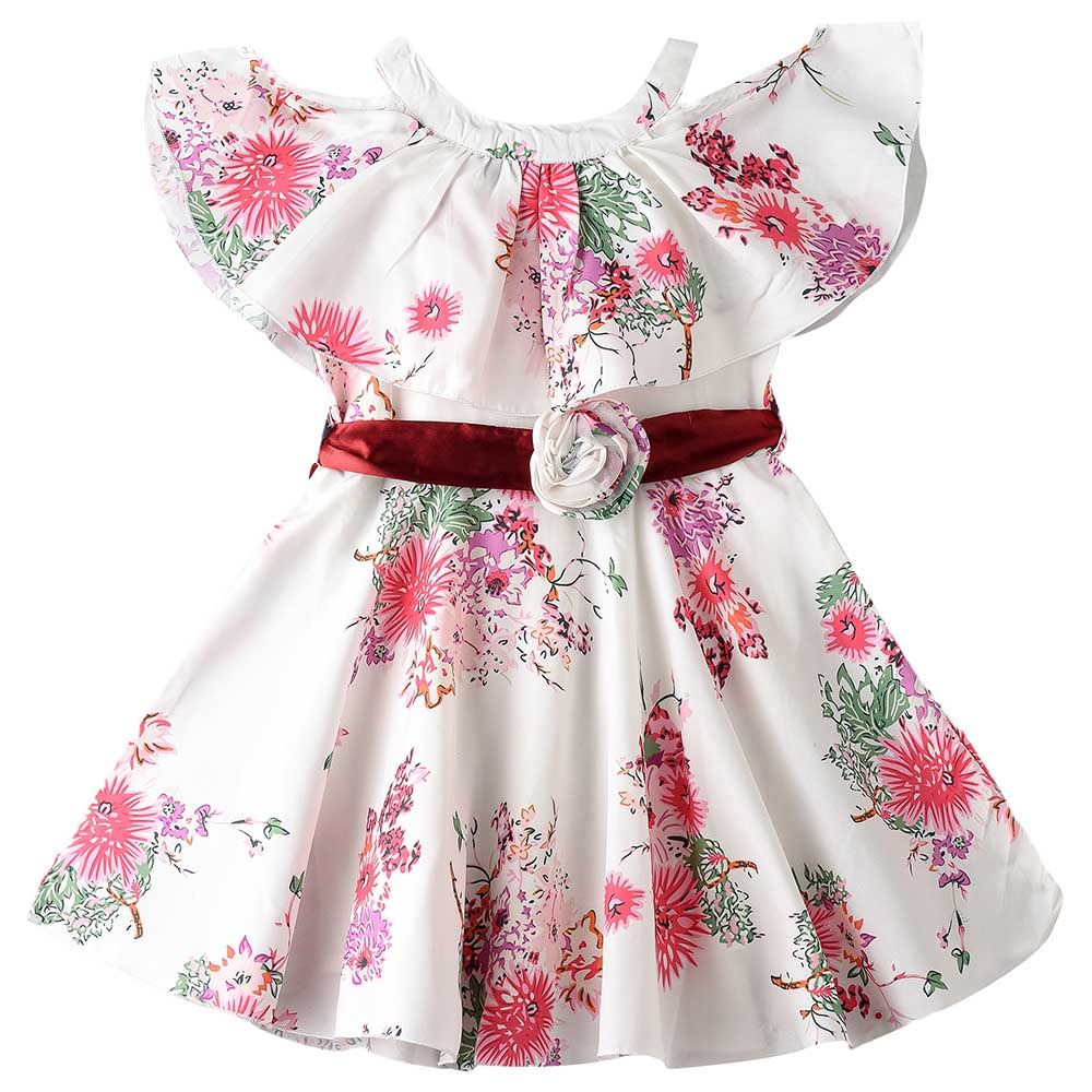 Jelliene - Blooming Adventures Comfort Style Girl's Dress