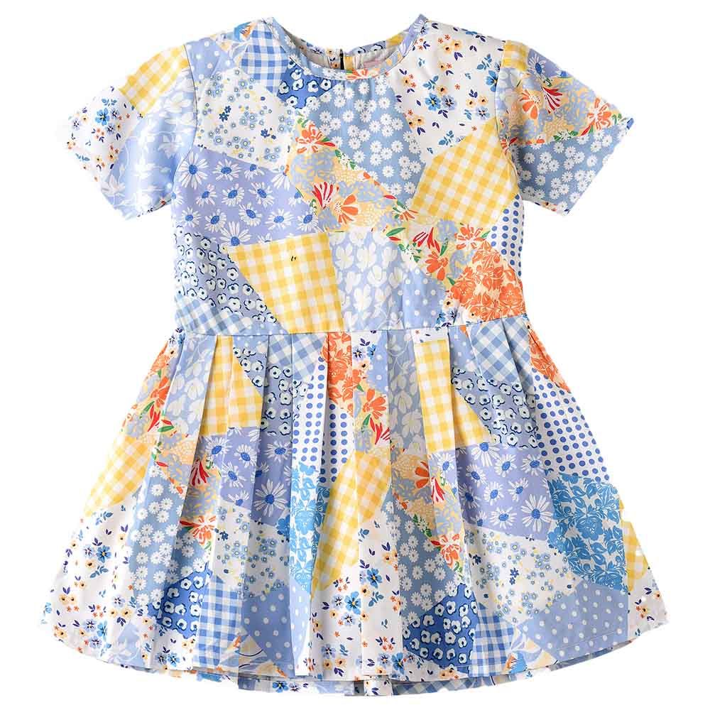 Jelliene - Sunshine Blooms Comfort And Style Girl's Dress