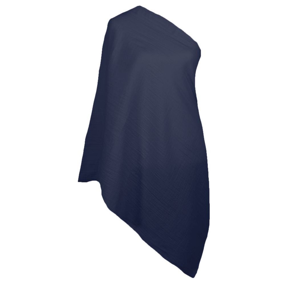 Me - Organic Crinkle Muslin Nursing Scarf - Midnight