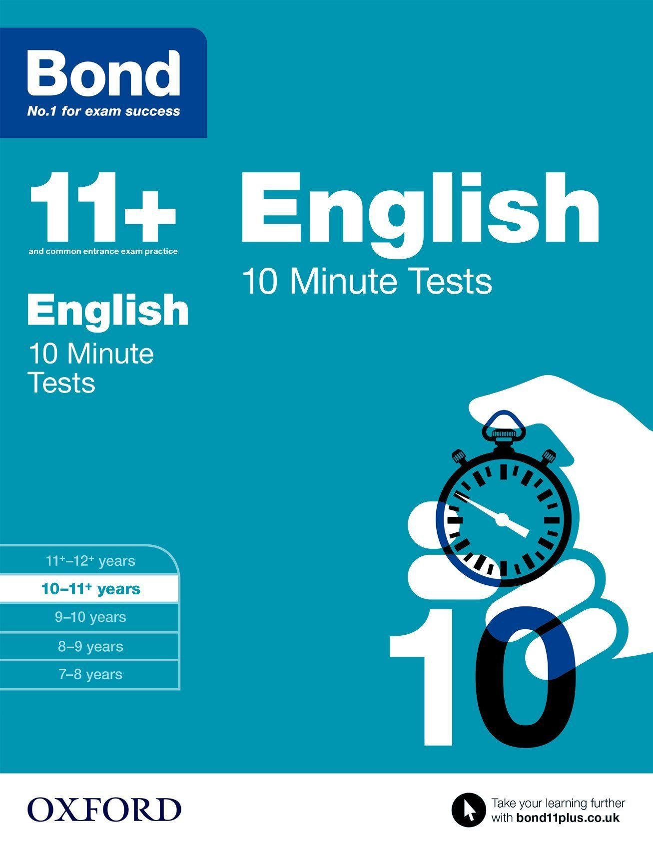 Bond 11+ 10 Minute Tests English 10-11+ Years