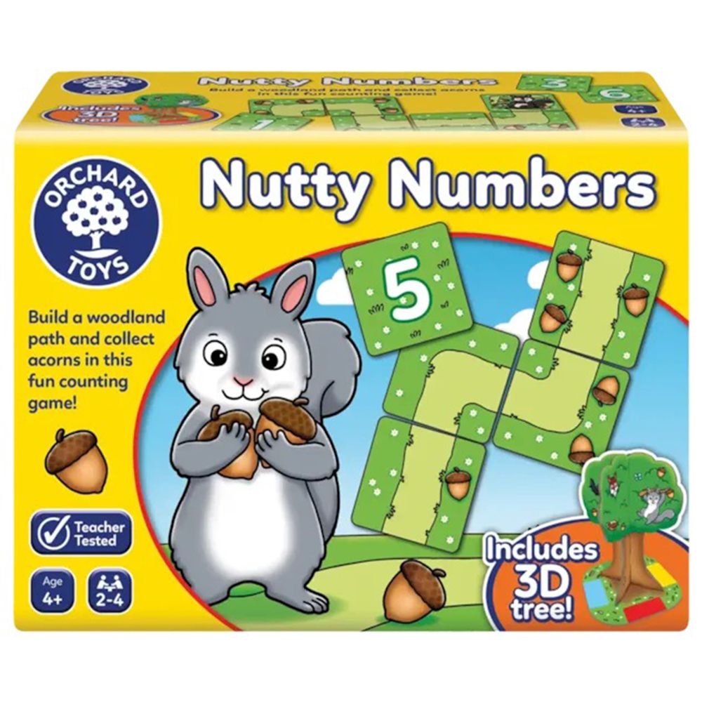 Orchard Toys - Nutty Numbers Game