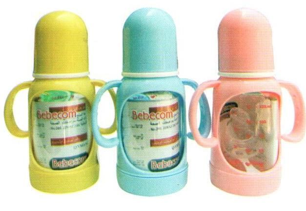 Bebecom Standard PC Feeding 125ml Bottle - Assorted Colours