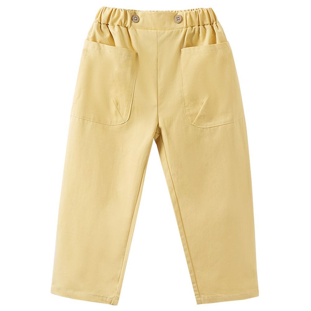 Sugar Rush - Solid Regular Trouser - Yellow