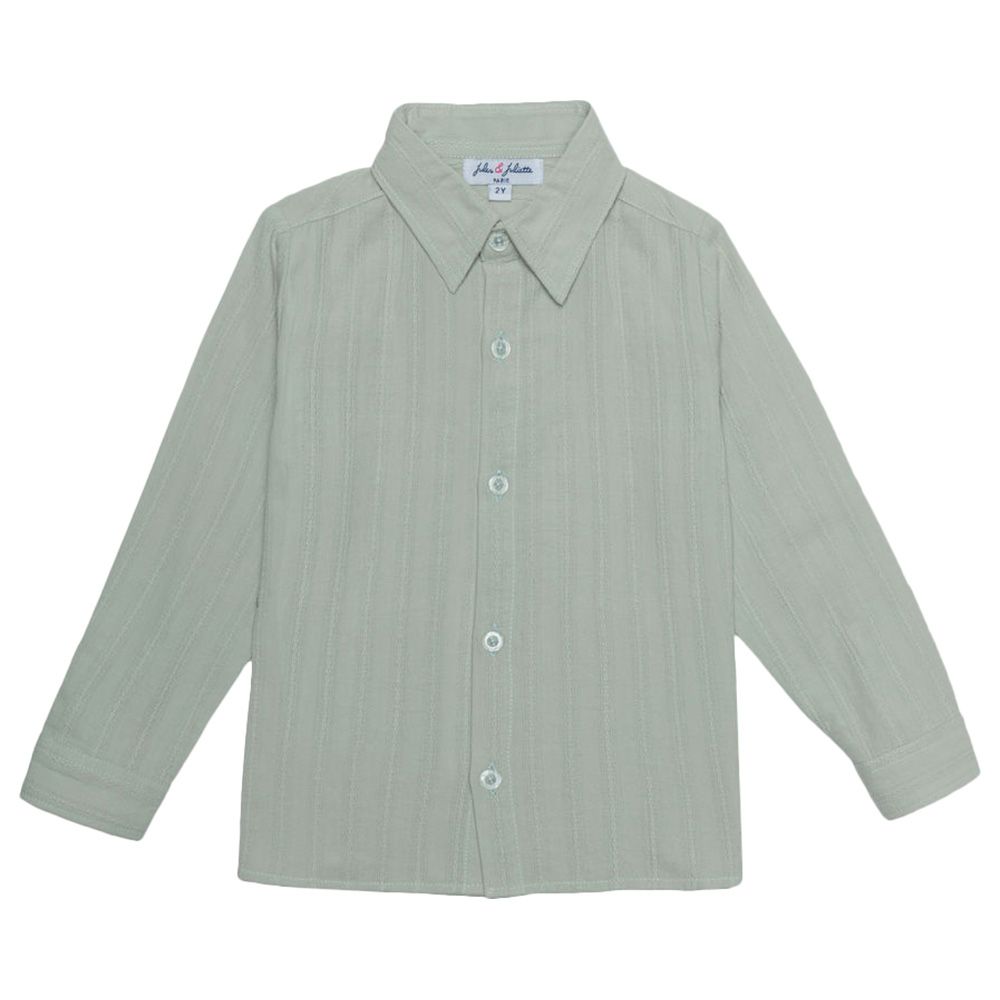 Jules & Juliette - Achille Baby Shirt - Light Green