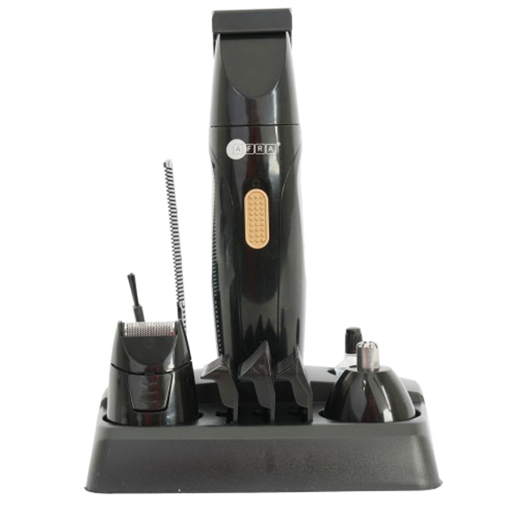 Afra - 3-in-1 Personal Hair Clipper - Black