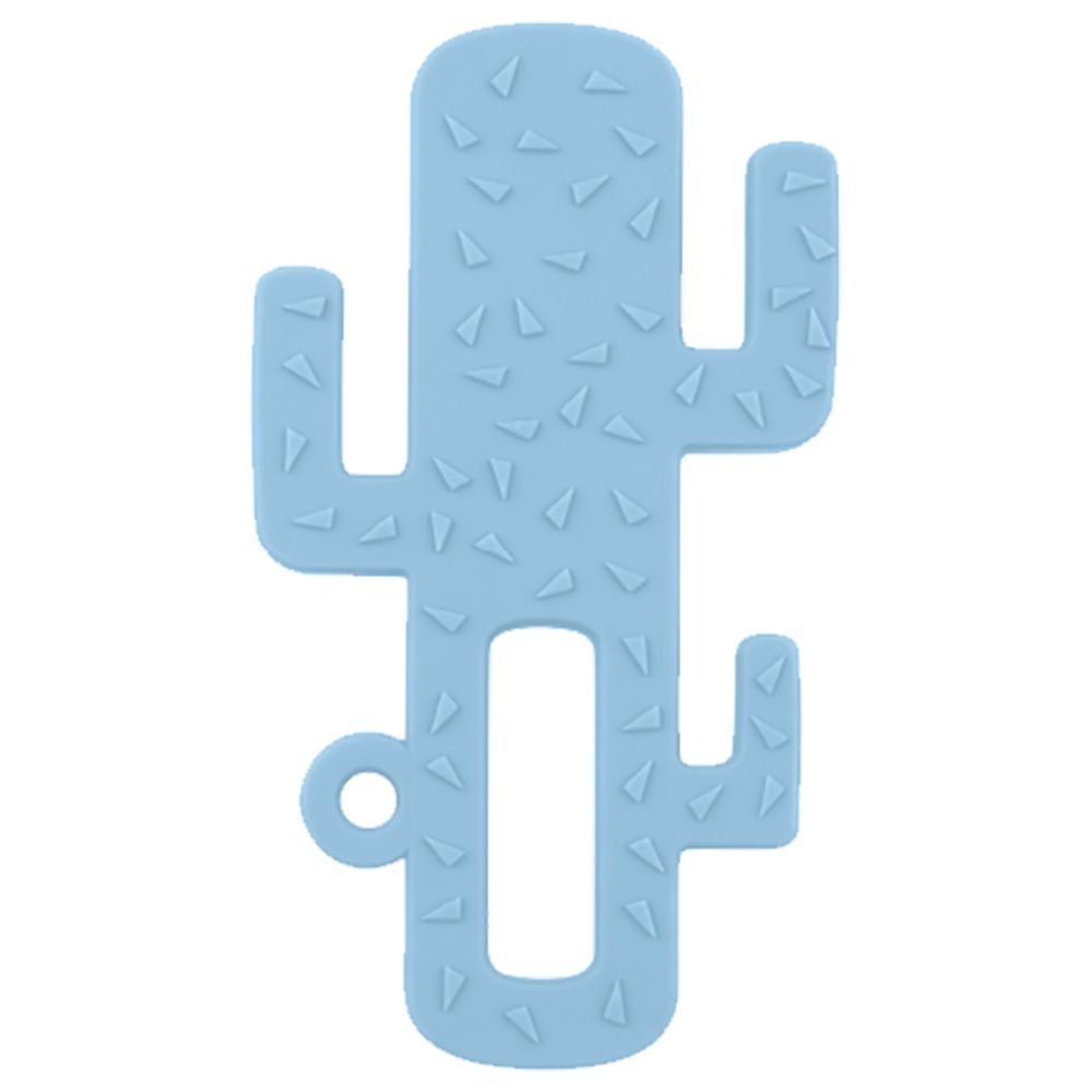 Minikoioi - Silicone Cactus Teether - Blue