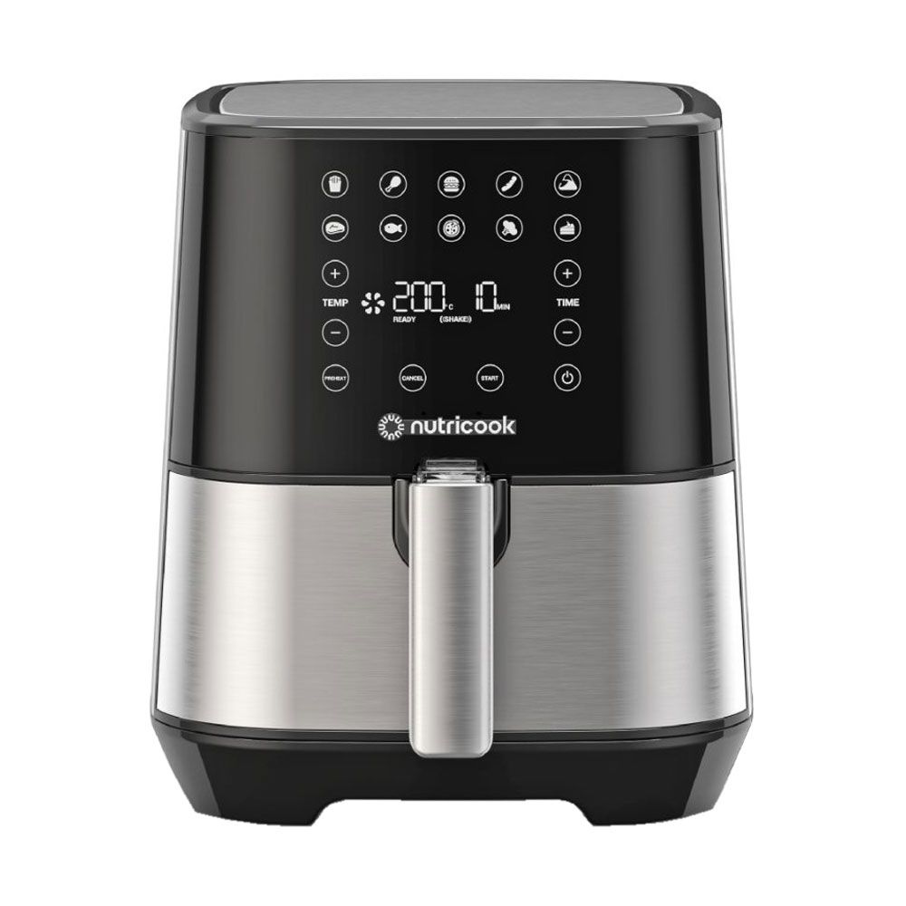 Nutricook - Air Fryer 2, 3.6L, 1500W - Silver & Black