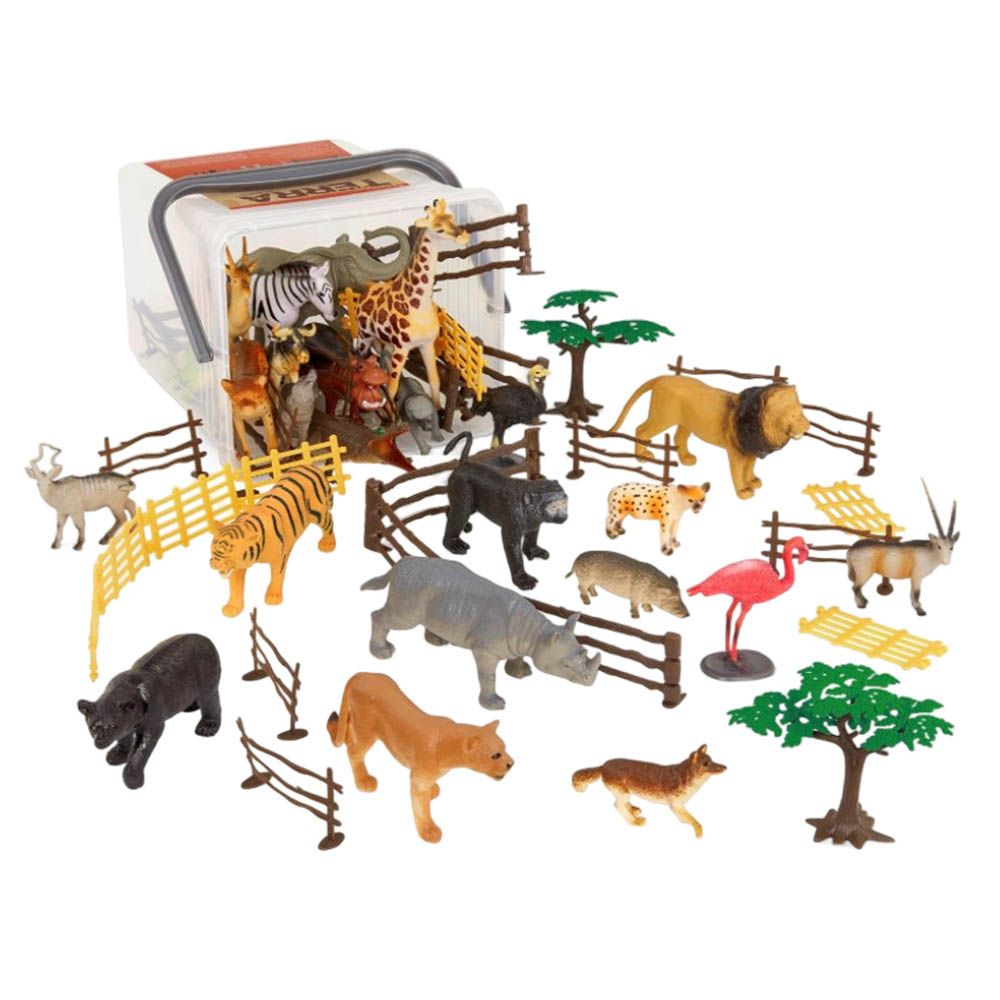 Terra - Jungle World Playset - 60pcs