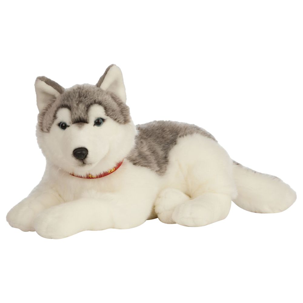 Living Nature - Giant Husky Dog Plush Toy