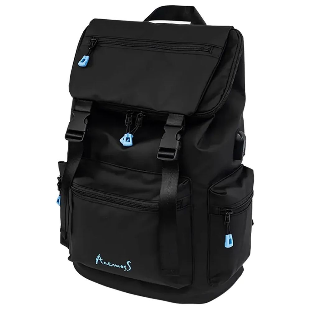 Anemoss - Laptop Backpack - 15-inch - Black