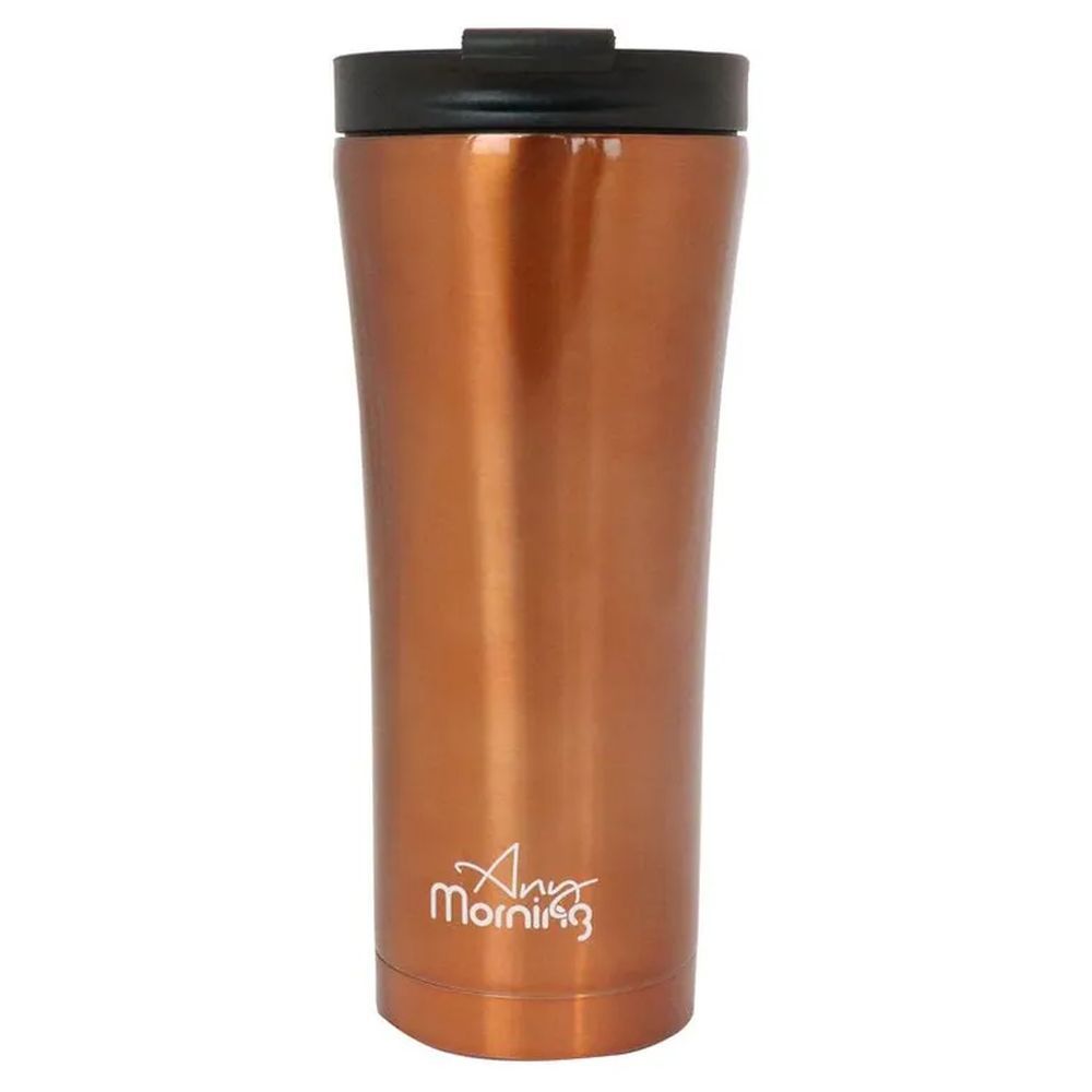 Any Morning - Stainless Steel Travel Mug - 444ml - Copper