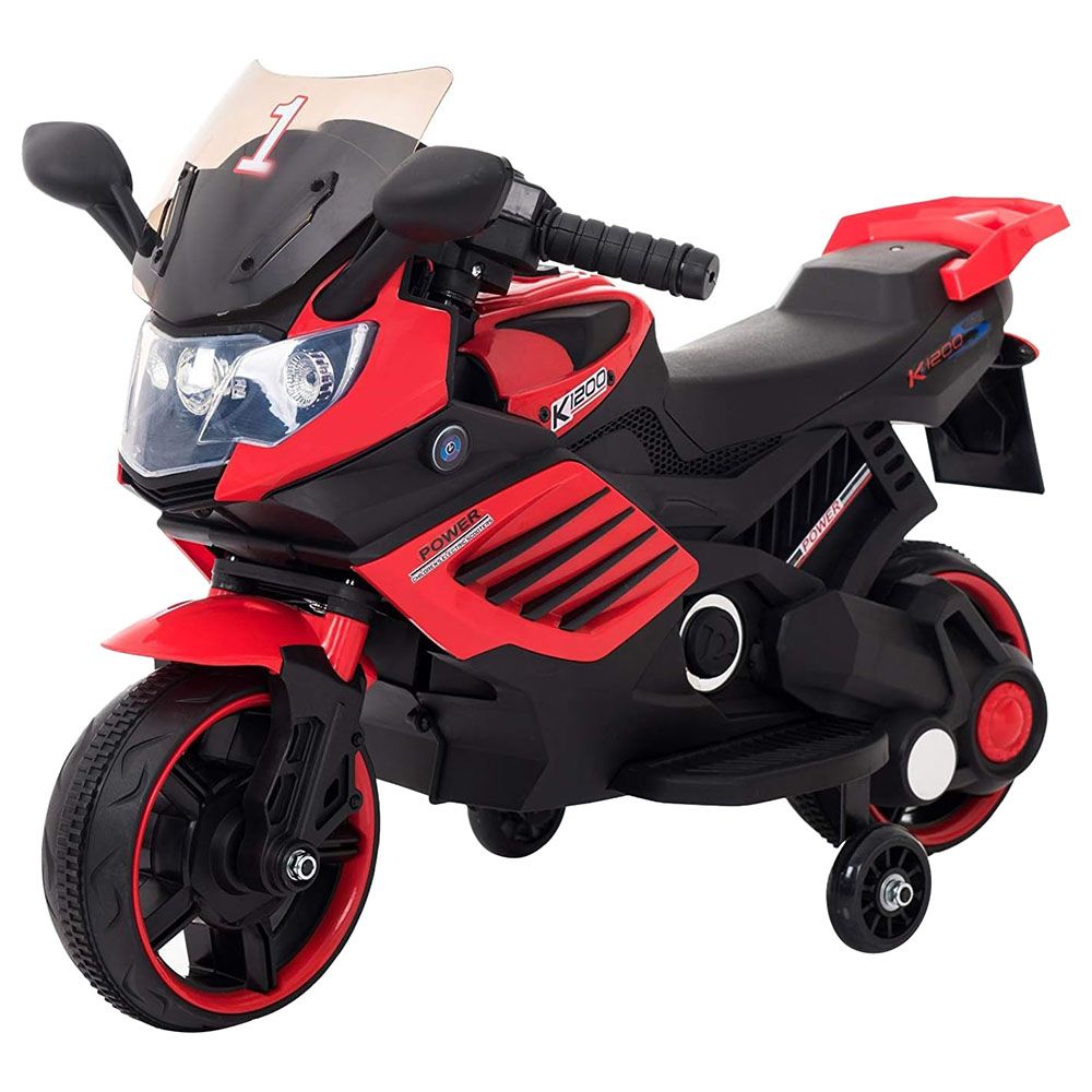 Amsham - Kids Motorcycle - 6V - Red