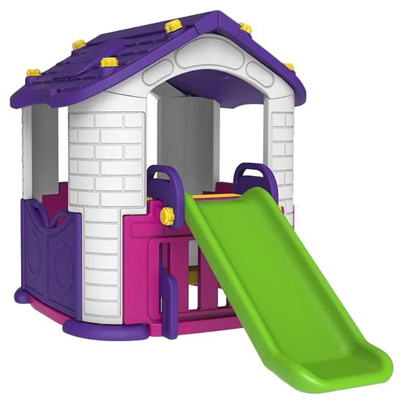 Amsham - Toy Big Playhouse - Pink/Violet