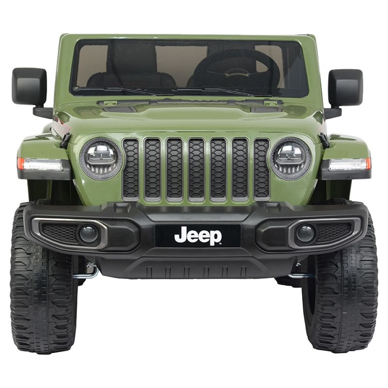 Jeep - Licensed Battery Operated Rubicon Kids Car - 12V - Green