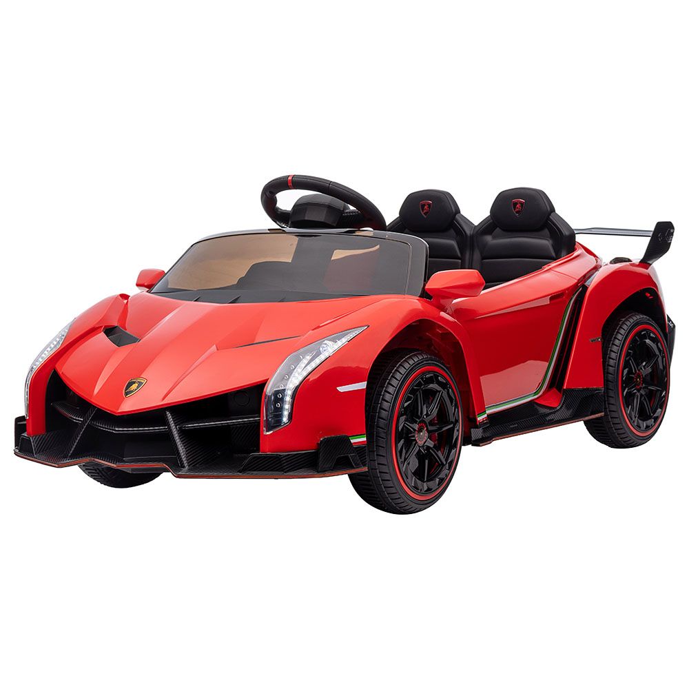 Lamborghini - Veneno Kids Electric Car - 12V - Red