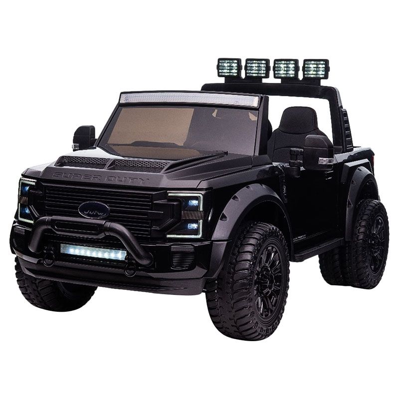 Ford - Super Duty Licensed Rideon Car - Black - 12V