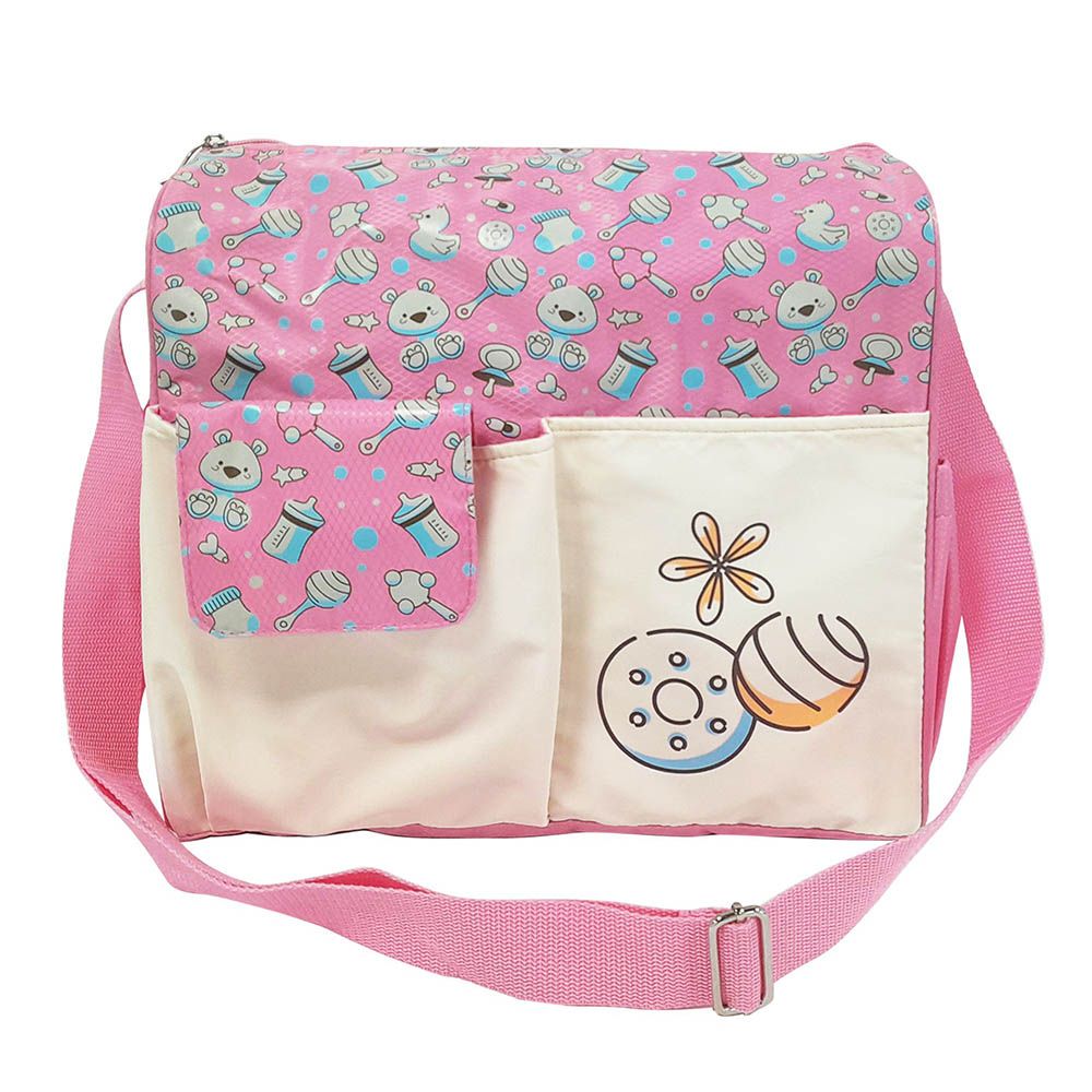 Smart Baby - Baby Girl Diaper Bag - Pink