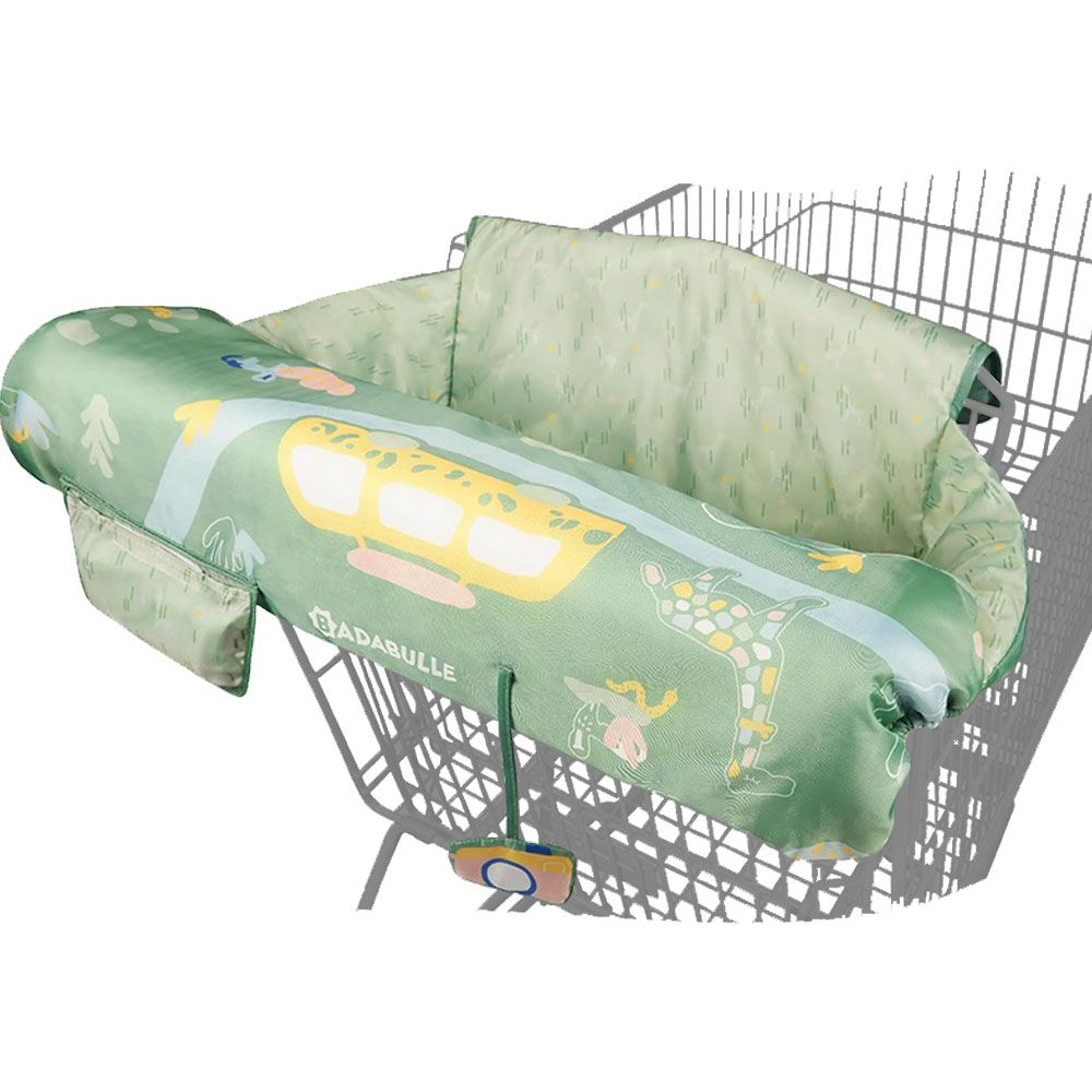 Badabulle - Shopping Trolley Seat Protector Only - Safari Green