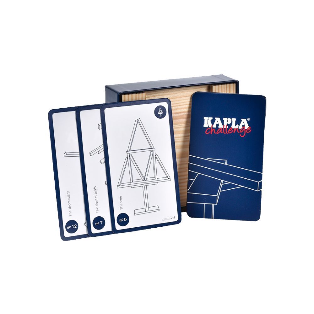 Kapla - Challenge Wooden Plank Game - 16pcs