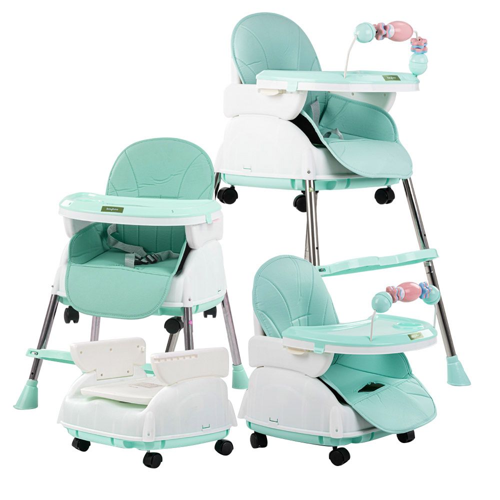 Baybee - 4-In-1 Nora Convertible Baby High Chair - Green