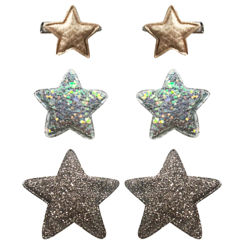 Billy Loves Audrey - Starry Skies Hair Clip - Roasted Pistachio - 6pcs