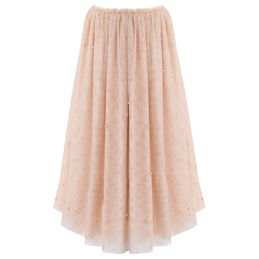 Billy Loves Audrey - Long Tutu With Beads - Beige