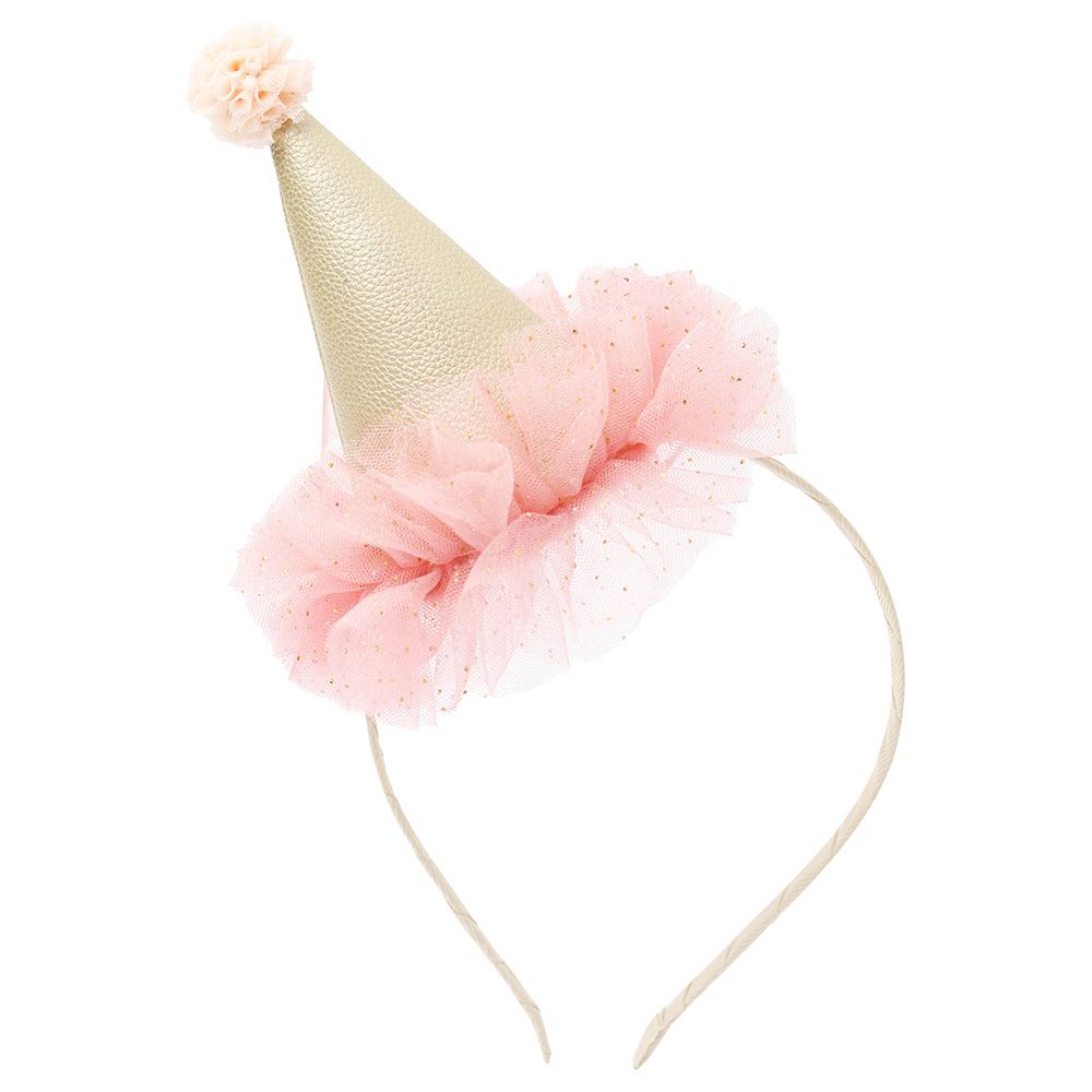 Billy Loves Audrey - Party Hat Alice Headband Tilda - Almond And Cherries