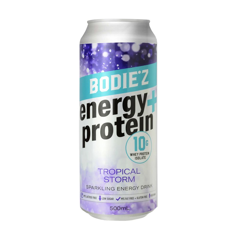 Bodie'z - Whey Protein Isolate Sparkling Drink - Tropical Storm - 500 ml